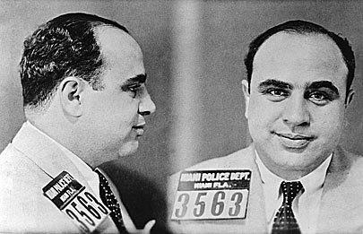 Al Capone mug shots